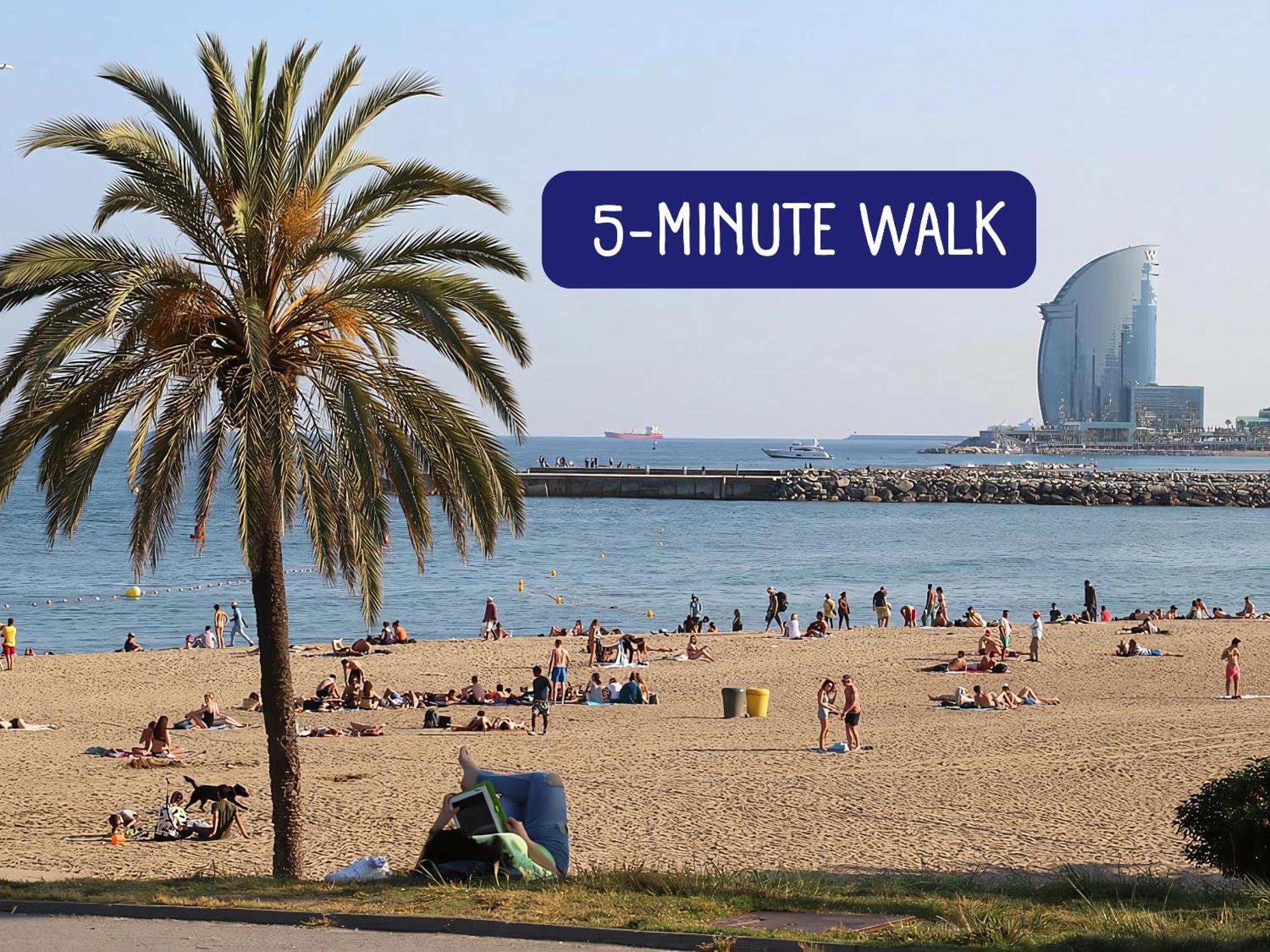 Poblenou Beach Penthouse L Loft With Private Terrace L 5 Min Walk To The Beach — Photos 1